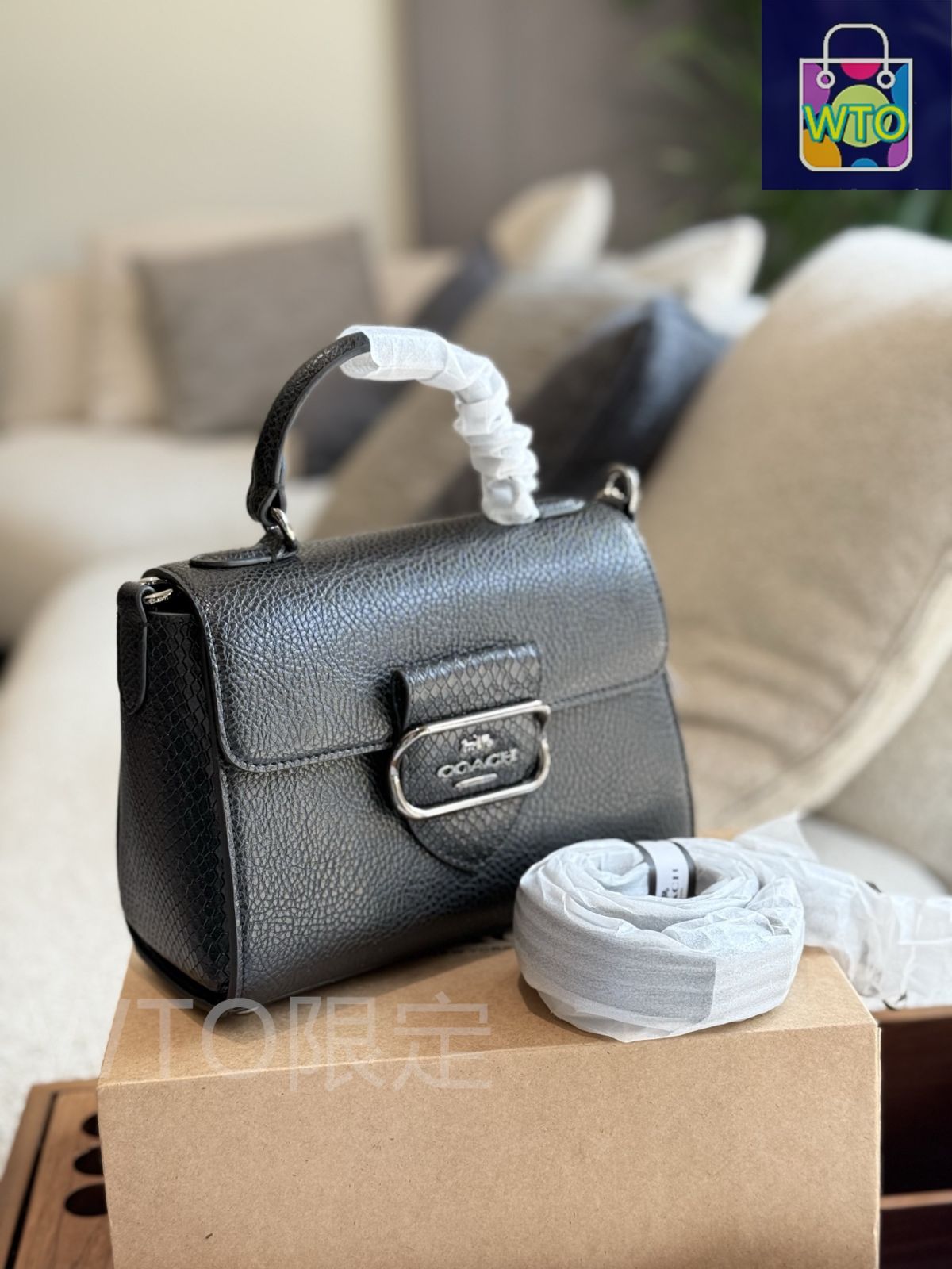 コーチ　coach バッグ 今日特価】Chic COACH シックコーチ プリントミックス