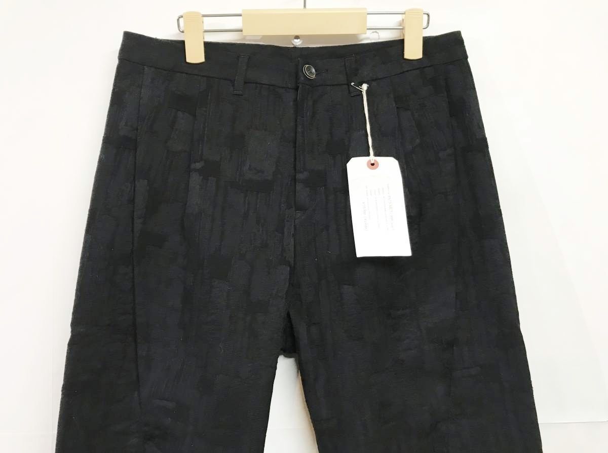 パンツ ブラック individual sentiments individual sentiments インディビジュアルセンチメンツ ウーブン