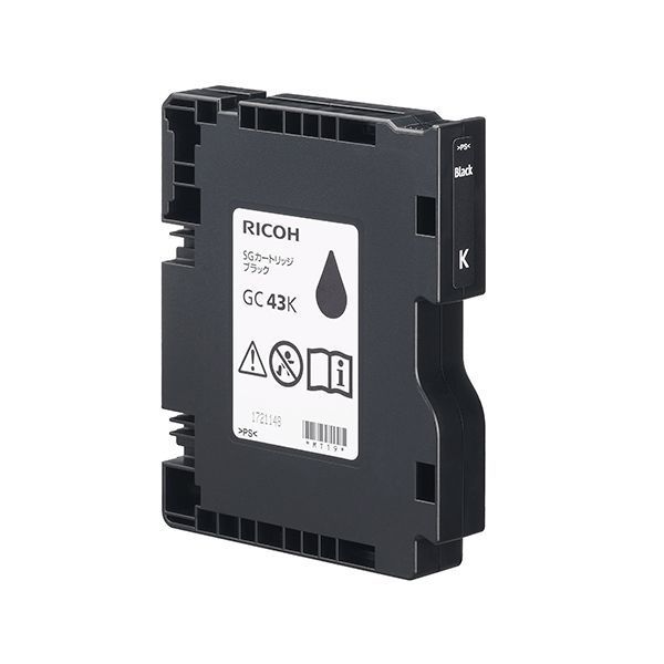 まとめ RICOH リコー 515946 SGカートリッジ GC43K ブラック 純正品