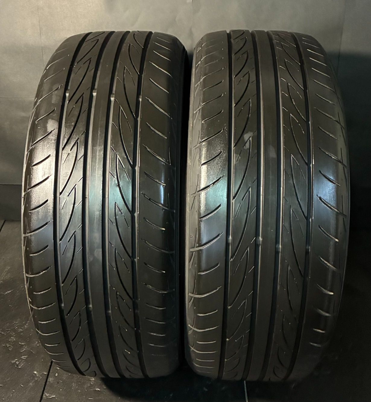 製 約7分山 ヨコハマ YOKOHAMA アドバン ADVAN FLEVA 225 50R18 2本 h_346