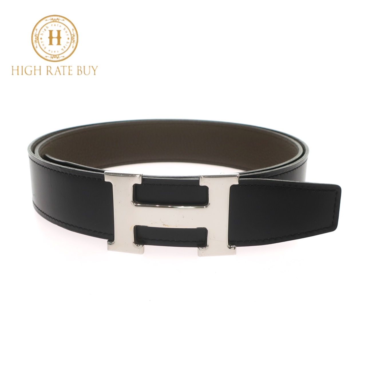 新品　HERMES エルメス　Hベルト　コンスタンスベルト　95 エルメス HERMES ベルト Hベルト コンスタンス 95 □G ブラック