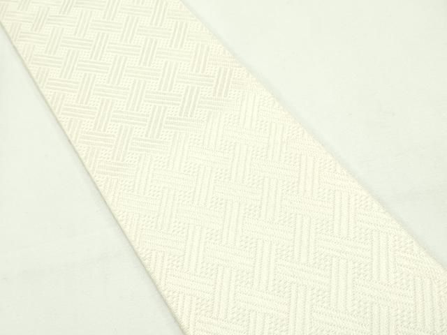 平和屋本店□極上 男性 本場筑前博多織 博多金ラベル 角帯 網目地紋