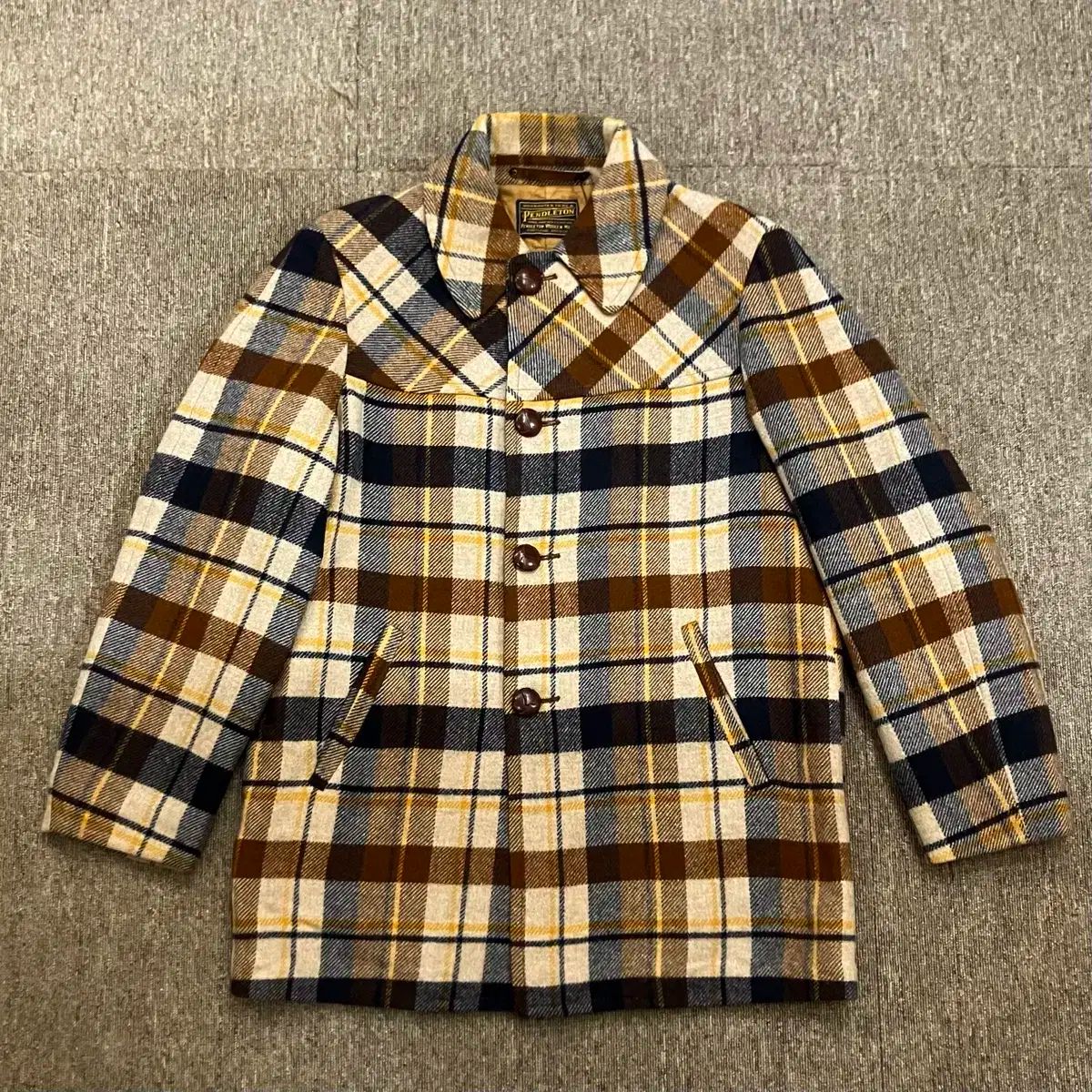 【雷市場（ポンジャン）商品韓国直送】 Pendleton ペンドルトン チェック コート