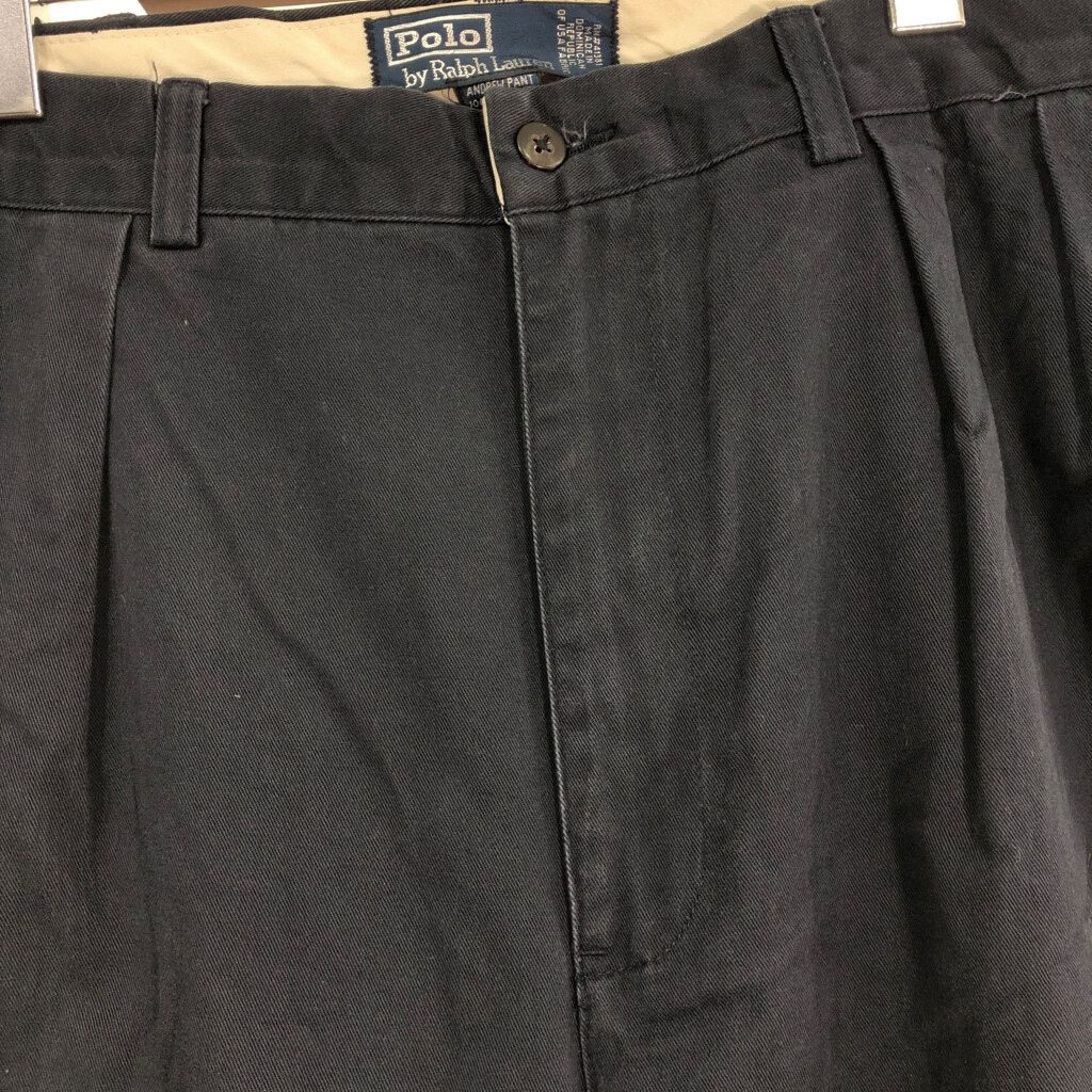 USA製　90s　ポロラルフローレン　ポロチノ　ANDREW PANT　W36 W33】POLO by Ralph Lauren POLO CHINO 