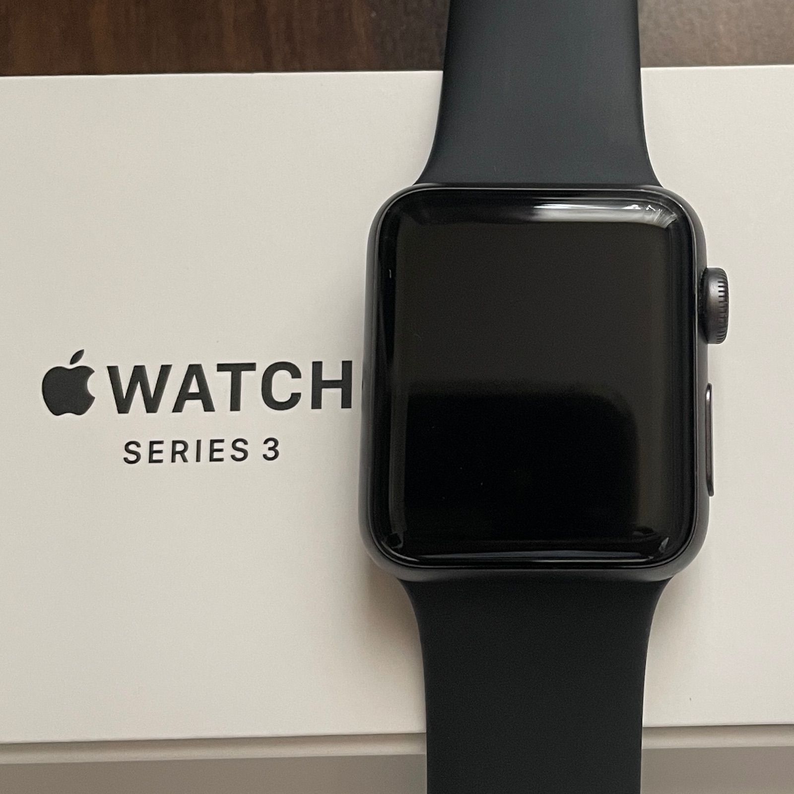APPLE WATCH3 38 SVAL WT130-200 201809 本体 APPLE WATCH3 38 SGAL BK130-200 201809