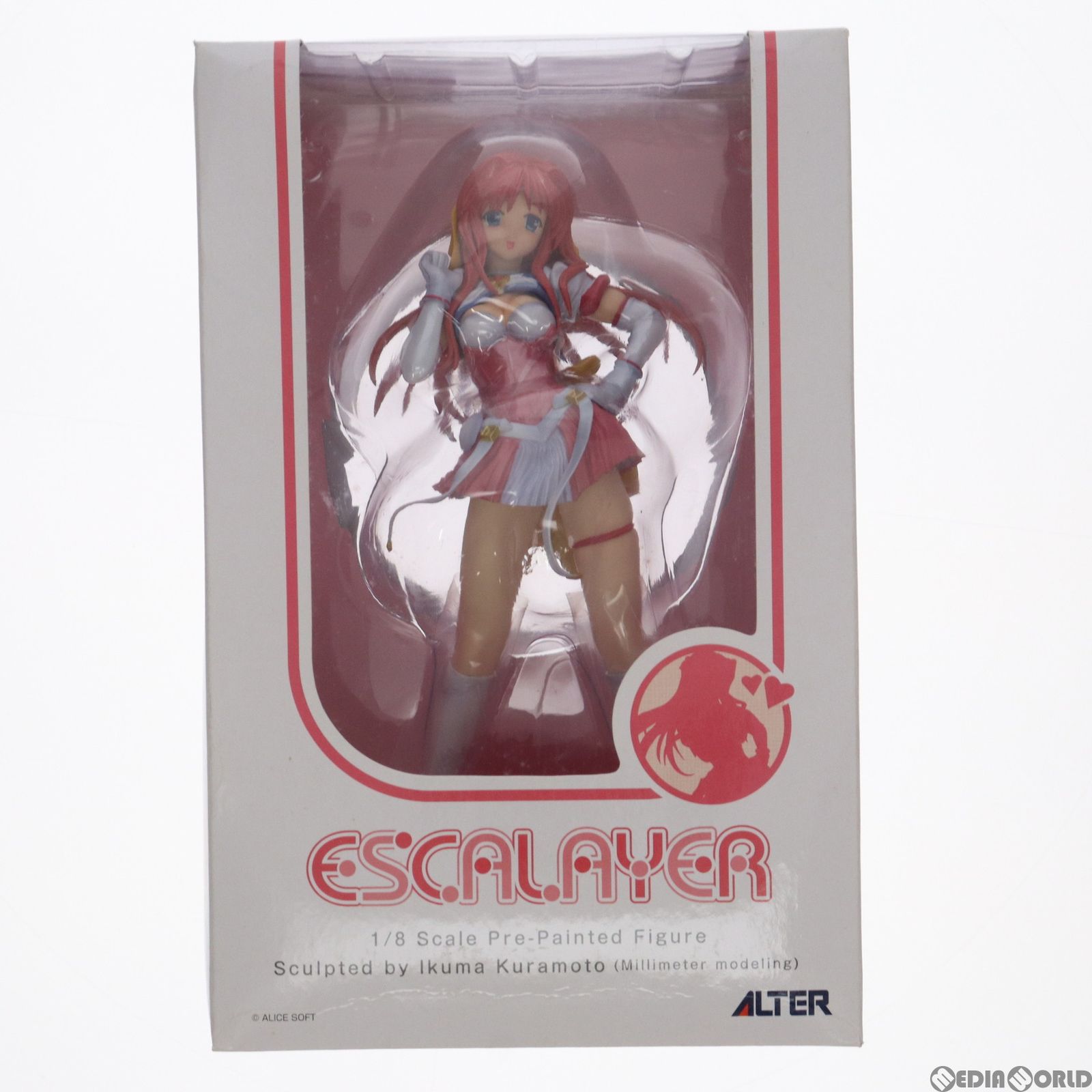 エスカレイヤー 中古】超昴天使エスカレイヤー ちっさい エスカレイヤー （1/8スケールPVC塗装済み完成品）