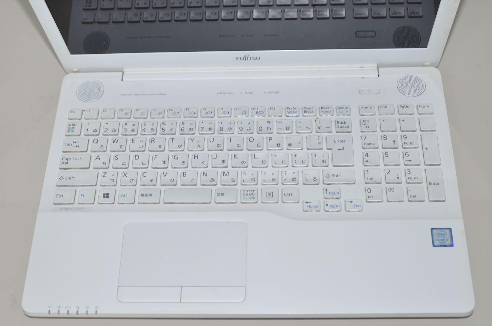 中古良品ノートパソコン 富士通 AH53/A3 Windows11+office 爆速