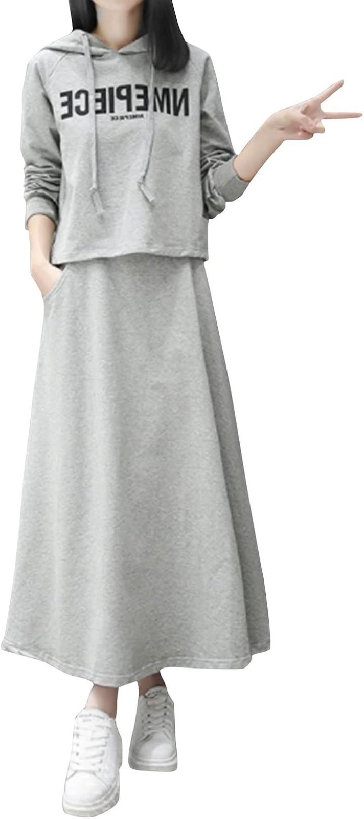 BLANK BLANC ブランクブラン ロング スカート チェック柄 フレアスカート ミモレ丈 ハイウエスト 上品 aライン 春 秋 柔らか : [BLANK BLANC] ブランクブラン ロング スカート