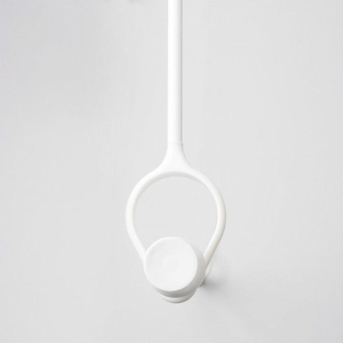 DRY WAVE ドライ ウェーブ 吊り下げ型室内物干し 2本組 シルバー TJW3243