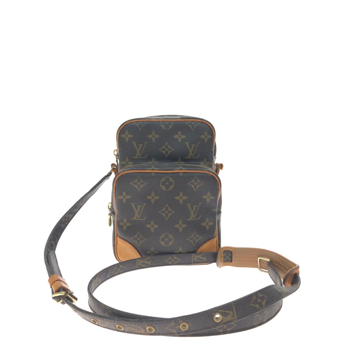 ▼▼LOUIS VUITTON ルイヴィトン レディース ショルダーバッグ モノグラム アマゾン ショルダーベルト根本難有 M45236