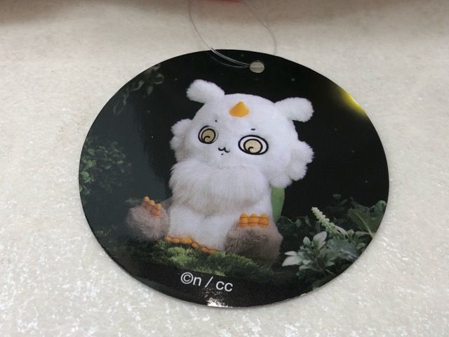 タグ付き受注生産商品 ちいかわ 「あのこ」のぬいぐるみ グレイ