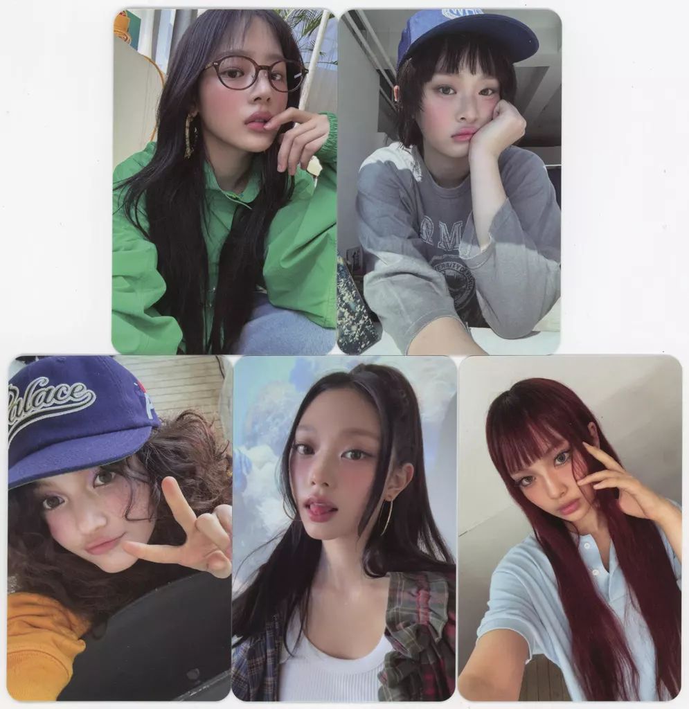 中古】キャラカード NewJeans フォトカードセット(5枚組) 「CD