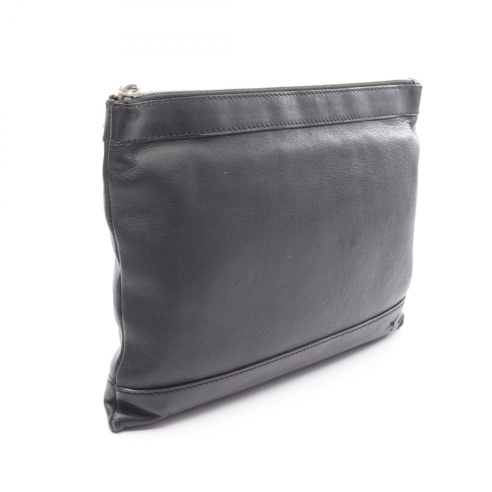 バレンシアガ BALENCIAGA セカンドバッグ クラッチバッグ ネイビー