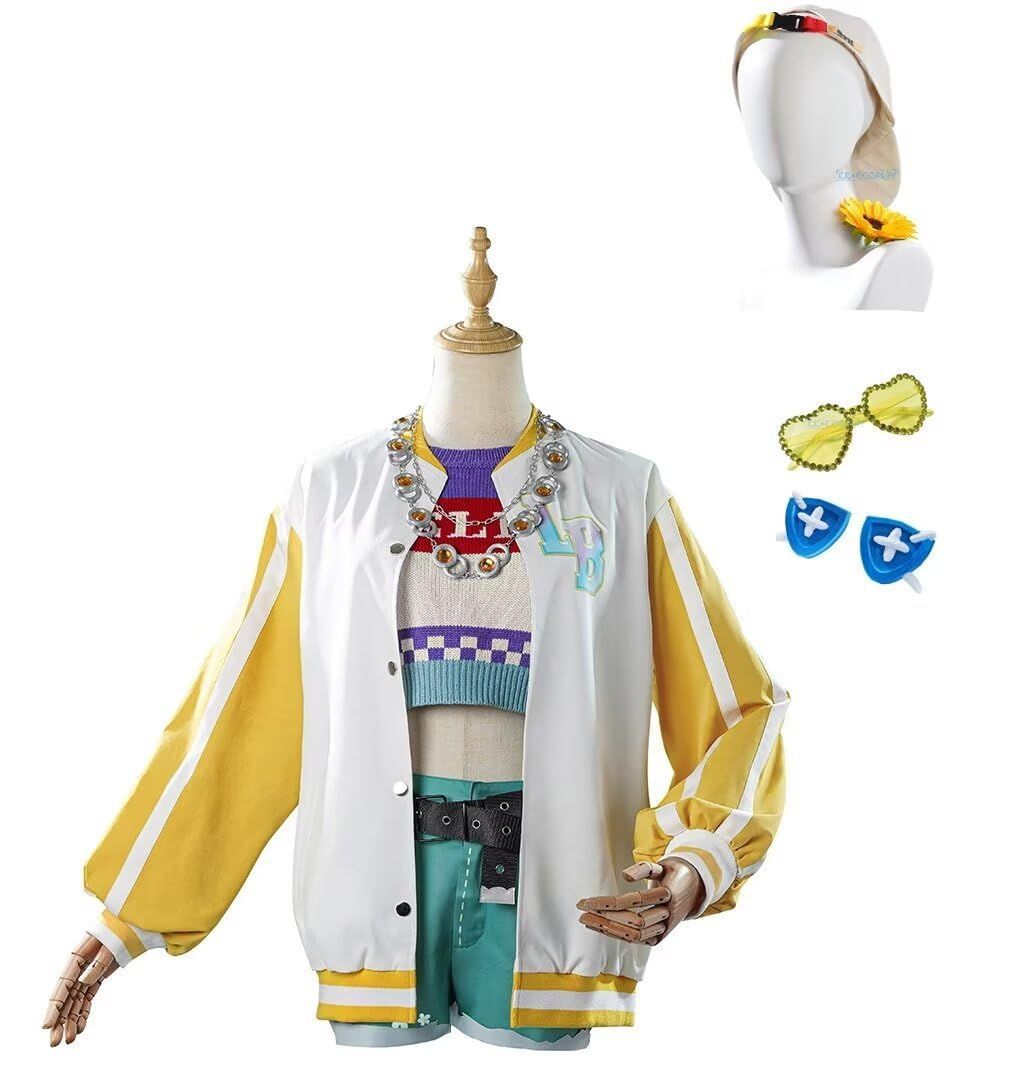 ♥ KK Juego KKCOSPLAY コスプレ衣装 第五人格 応援団 リリー?バイエル OPH戦隊 帽子 メガネ付き セット 変装服 仮装 コスチューム 修学旅行 ハロウィン