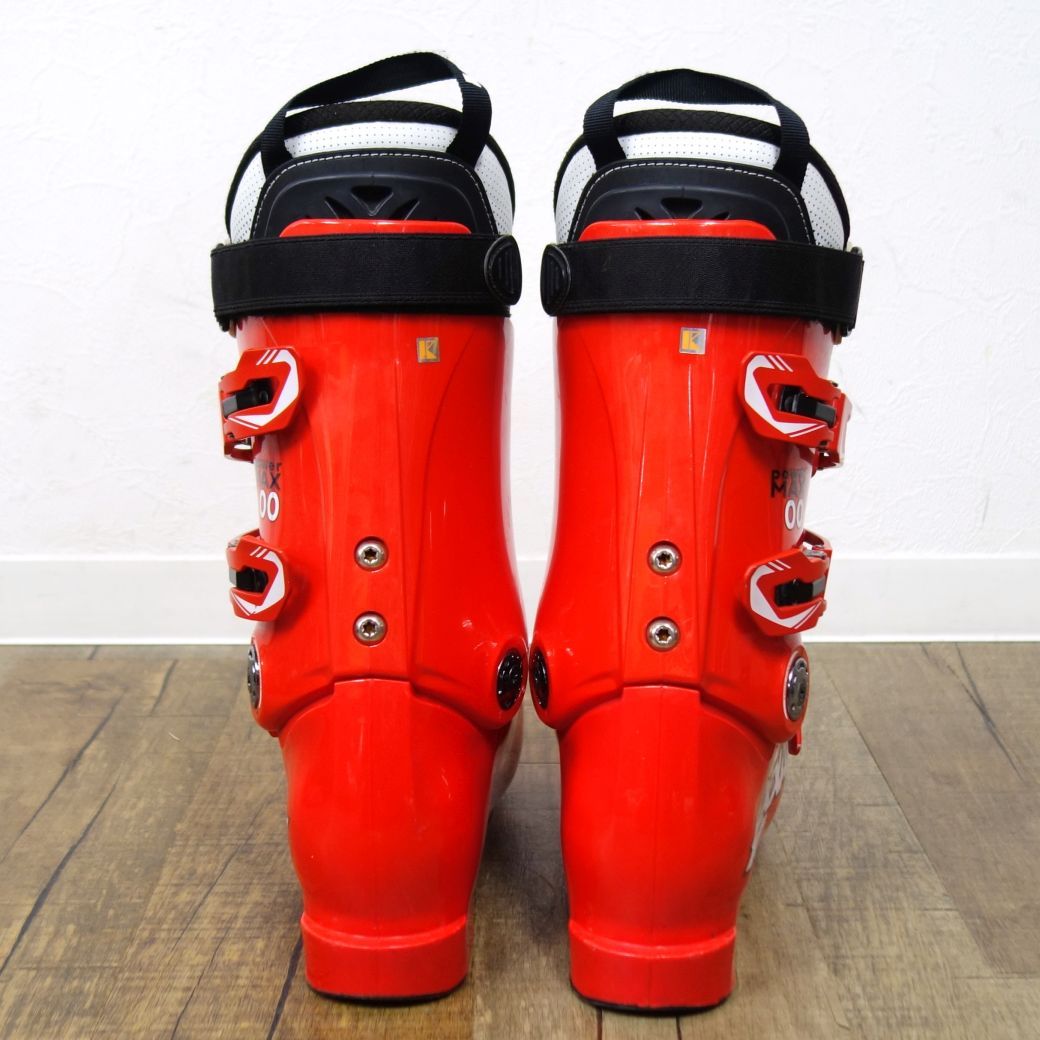 美品 レグザム REXXAM MAX 100 BX-S17 RED 27cm 313ｍｍ スキーブーツ 17-18年モデル 中上級モデル ゲレンデ アウトドア 美品 レグザム REXXAM MAX 100 BX-S17 RED 27cm 313mm スキー