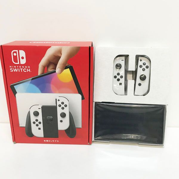 未使用品】※箱ダメージあり Nintendo Switch/任天堂スイッチ 有機EL