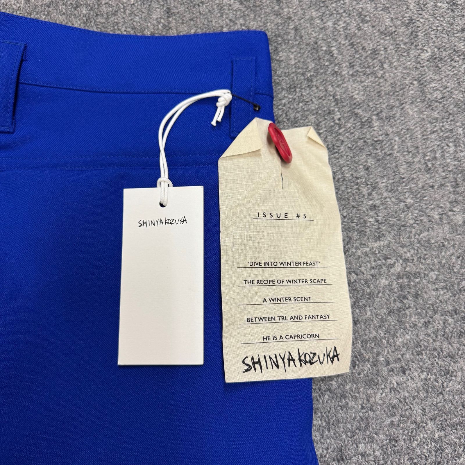 参考上代59400円 未使用品 SHINYAKOZUKA M-PANTALON パンタロン