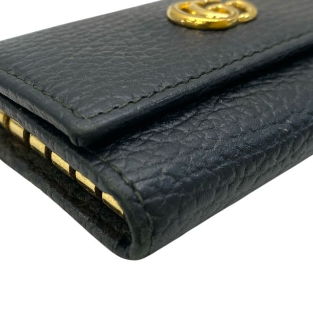 GUCCI グッチ 456118 GGマーモント 6連 キーケース キーリング ダブルG