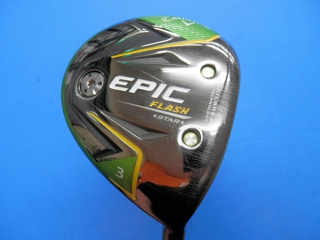フェアウェイウッド 即決 Ｑ２８ 女子プロが使用してた キャロウェイ エピック フラッシュ スター Speeder 569 Evolution VI Ｒ ３Ｗ １５度 3027