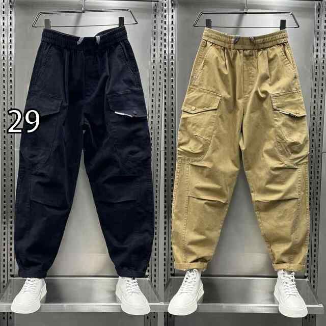[29]秋冬 メンズ  服 シンプル ファッション オシャレ 大人 かっこいい 大きいサイズ ストリート 紳士服  秋冬 アメリカン ワークパンツ ストリート 無地 ストレート パンツ