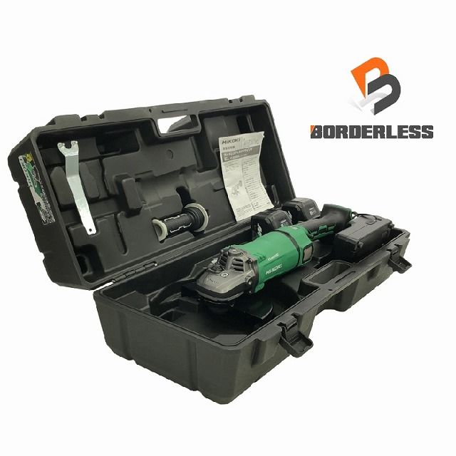 HiKOKI ハイコーキ 180mm 36V コードレスディスクグラインダー G3618DA 2WP バッテリー2個 36V 4.0Ah 充電器付