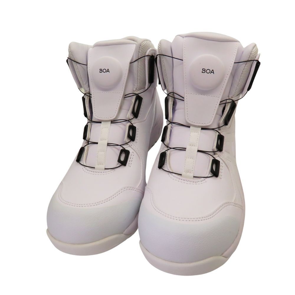 【中古】ASICS アシックス 1271A030 ウィンジョブ 安全靴 26cm 白 BOAフィットシステム 3E 靴 メンズ A2405726