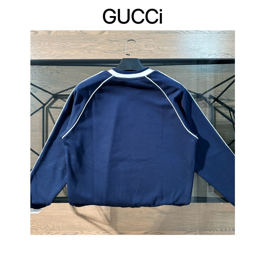 【新品未使用】GUCCI 677425 青 長袖カットソー Sサイズ 新品未使用】GUCCI 677425 青 長袖カットソー Sサイズ - メルカリ