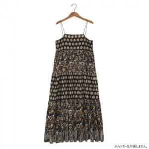 5営業日で発送 キャミワンピース シックブロック ブラック 43025160921 2166414