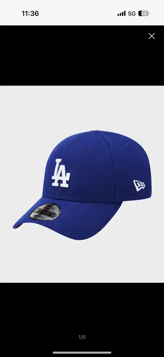 NEW ERA(ニューエラ) LA ドジャーズ ボールキャップ ブルー