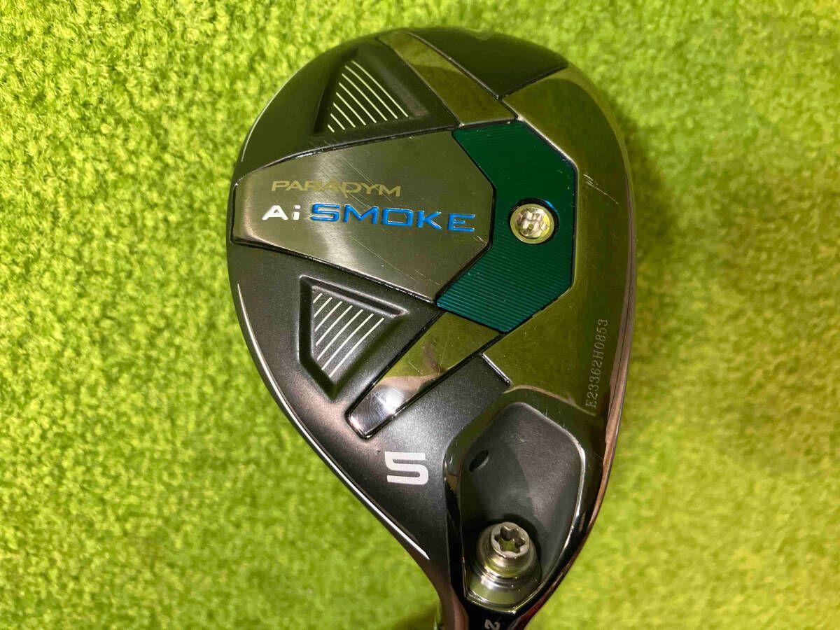 Callaway PARADYM Ai SMOKE TENSEI 50 フレックスSR ロフト角24° 5ユーティリティ キャロウェイ ゴルフクラブ