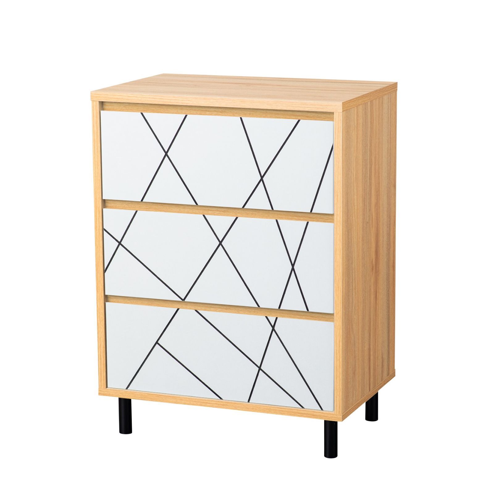 おジャ魔女どれみ 3段スライドケース ボックス 収納ケース レア