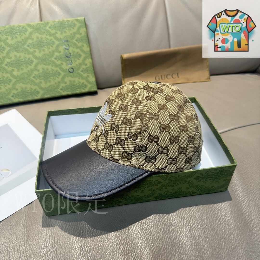 Adidas & Gucci コラボレーションモデル ベースボールキャップ02