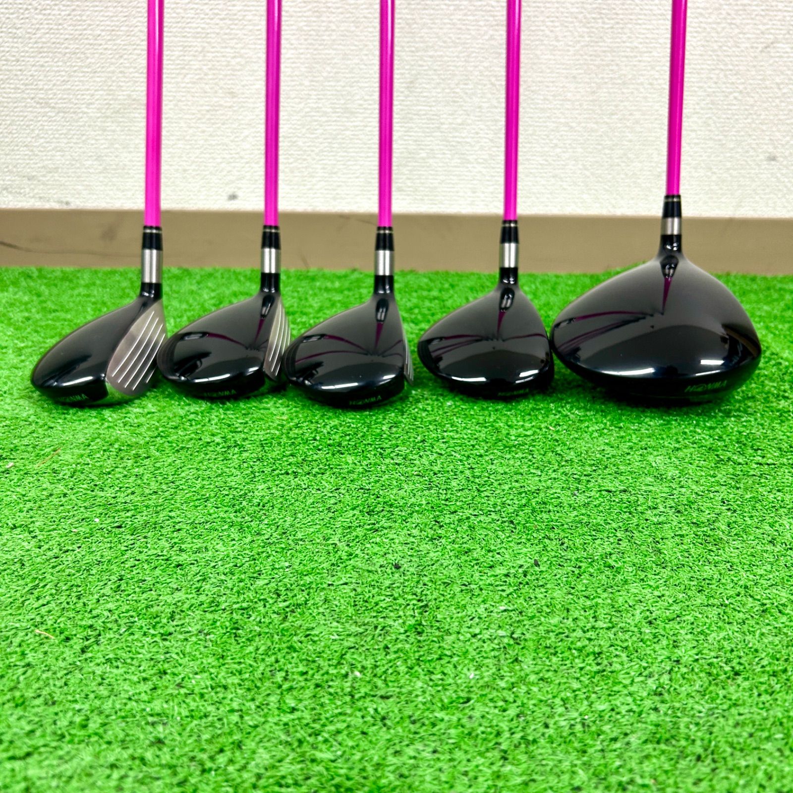 HONMA ホンマ TW727 5本セット（ドライバー.3w.5w.7w.U22）フレックスR