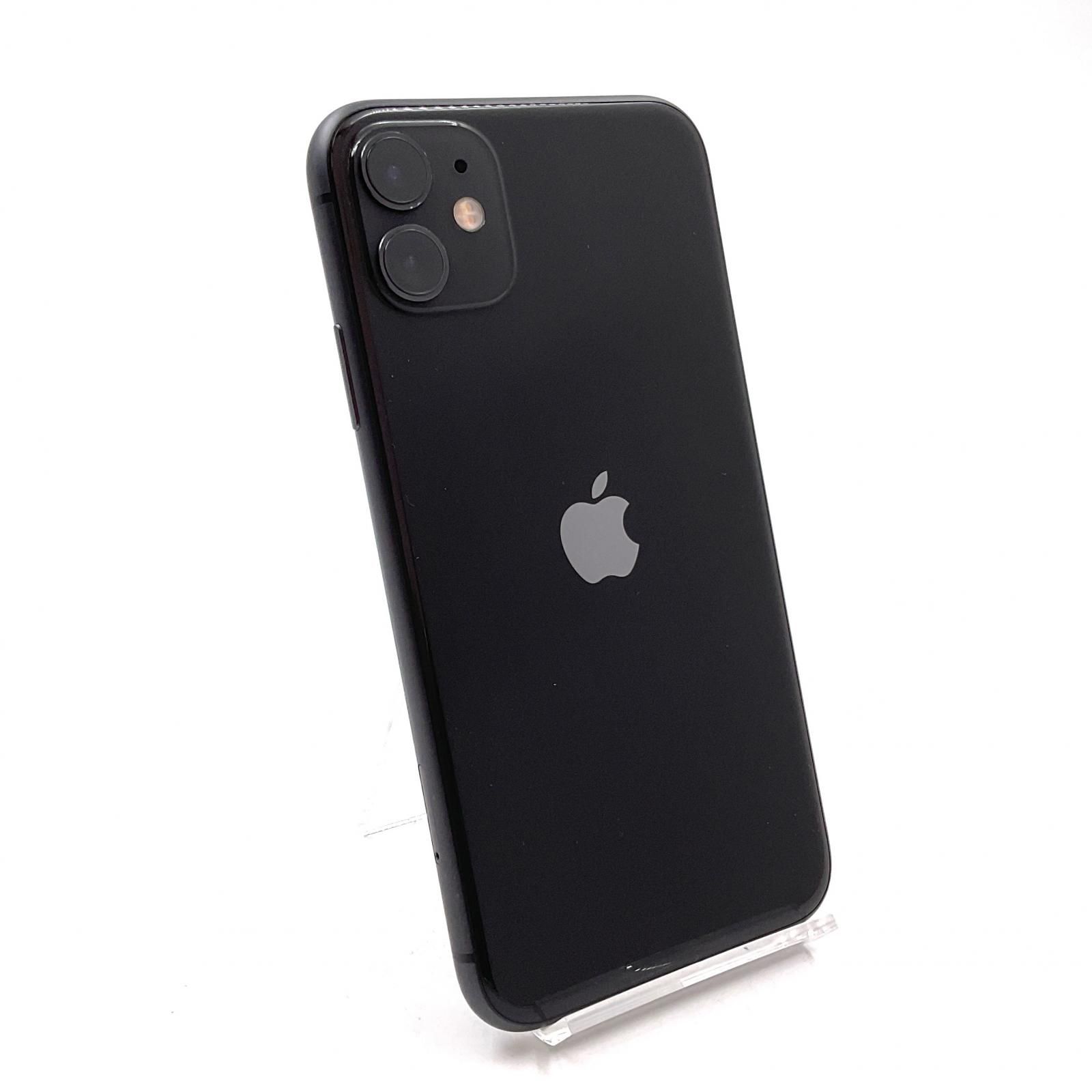 全額返金保証】【最速発送】Apple iPhone 11 256GB ブラック au 白ロム 