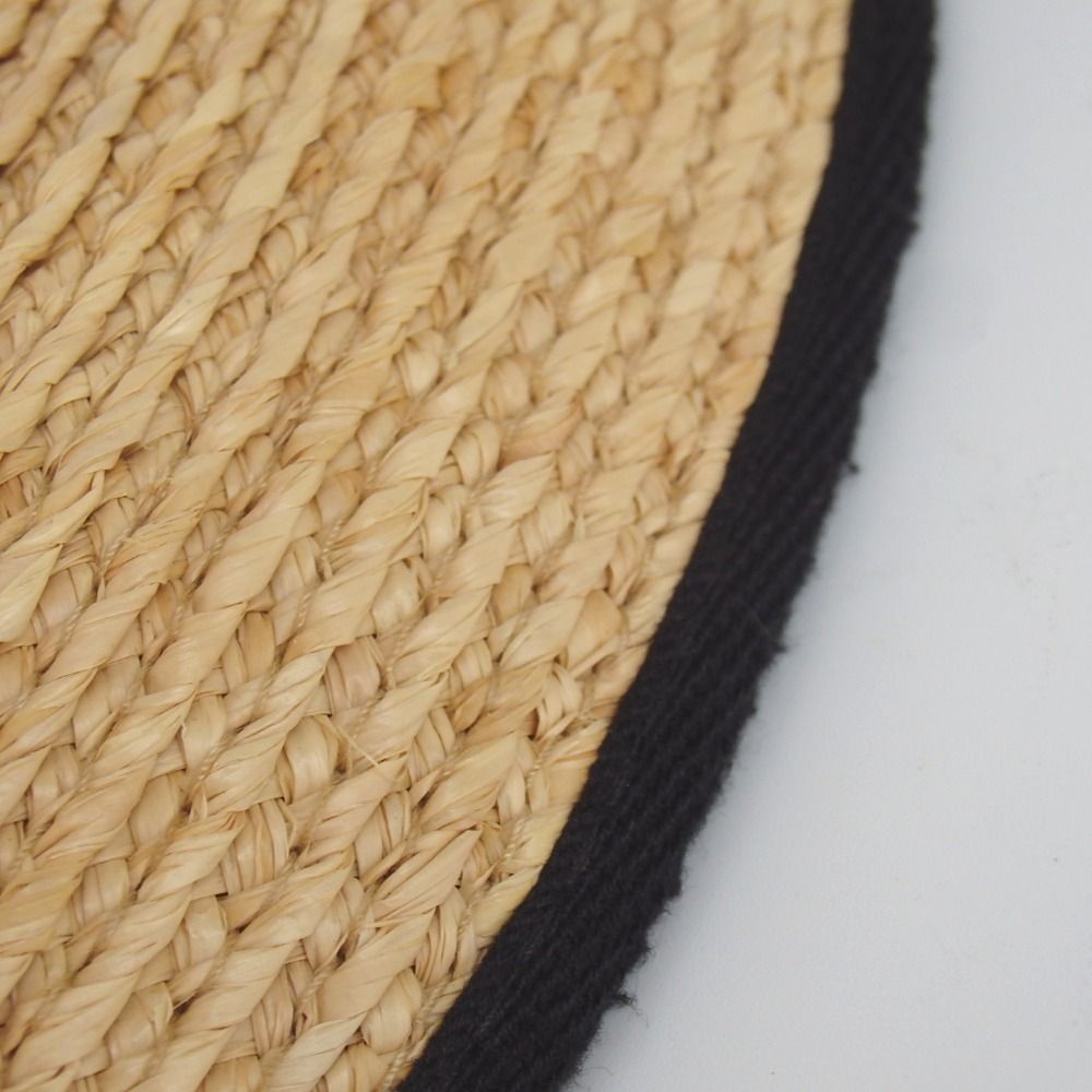 アッシーナニューヨーク 麦わら帽子 花刺繍 Athena New York（アシーナ