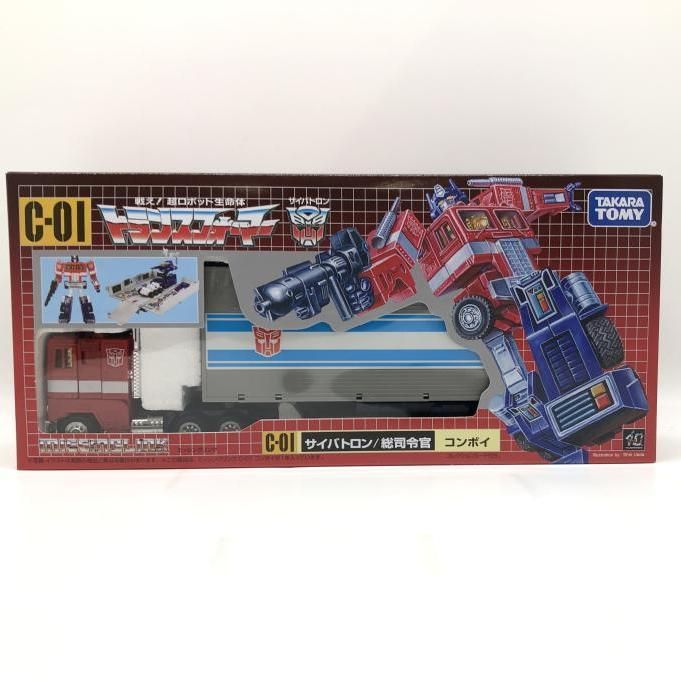 新品未開封 TAKARA タカラ C-35 ブラックコンボイ 中古】未開封） C－01 コンボイ[24] - メルカリ