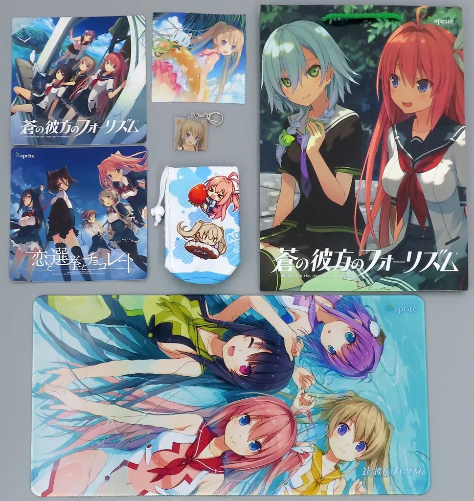蒼の彼方のフォーリズム Sprite キャラクターグッズ など 蒼の彼方のフォーリズム』× ヴィレッジヴァンガード コラボグッズが