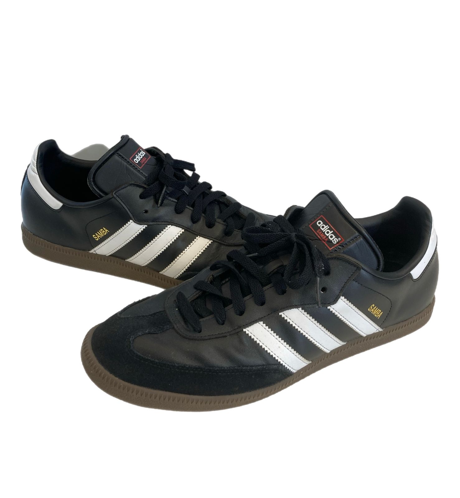 アディダス adidas Samba Leather サンバ レザー (ブラック×ホワイト 