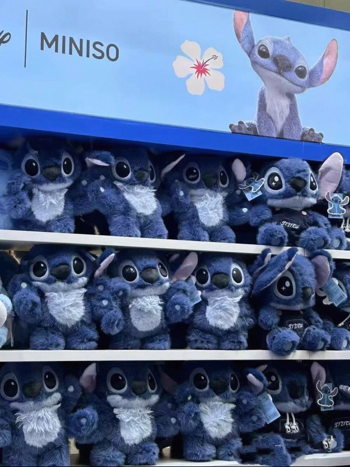 新品｜?店限定】大人气！Disney x MINISO Stitch スティッチ