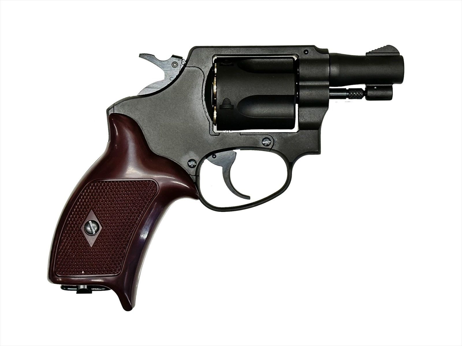 Akioマルシン　ポリスリボルバー　2インチ　6mm仕様 マルシン ポリスリボルバー 2インチ ガスガン 6mm/X/エクセレント/HW