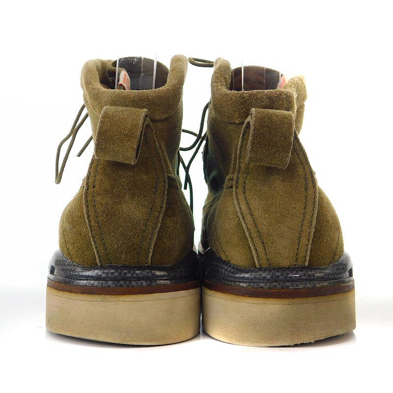 ビズビム VISVIM BEARD BOOTS FOLK レースアップブーツ スエード