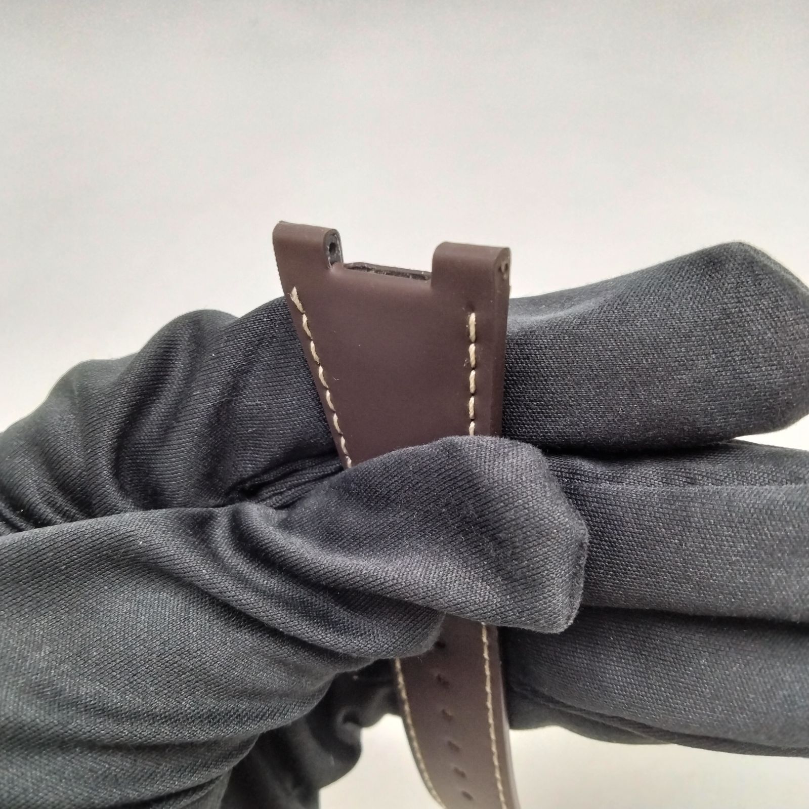 【新品】パテックフィリップ　純正　カラトバ専用　革ベルト ダークブラウン パテックフィリップ 純正 カラトバ専用 革ベルト ダークブラウン PATEK