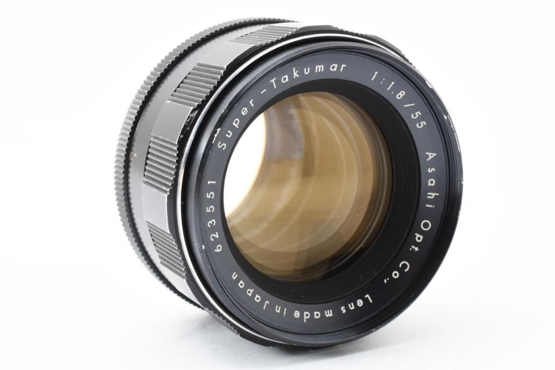 ☆前期型☆ Super Takumar 55mm F1.8 フード付 F0179