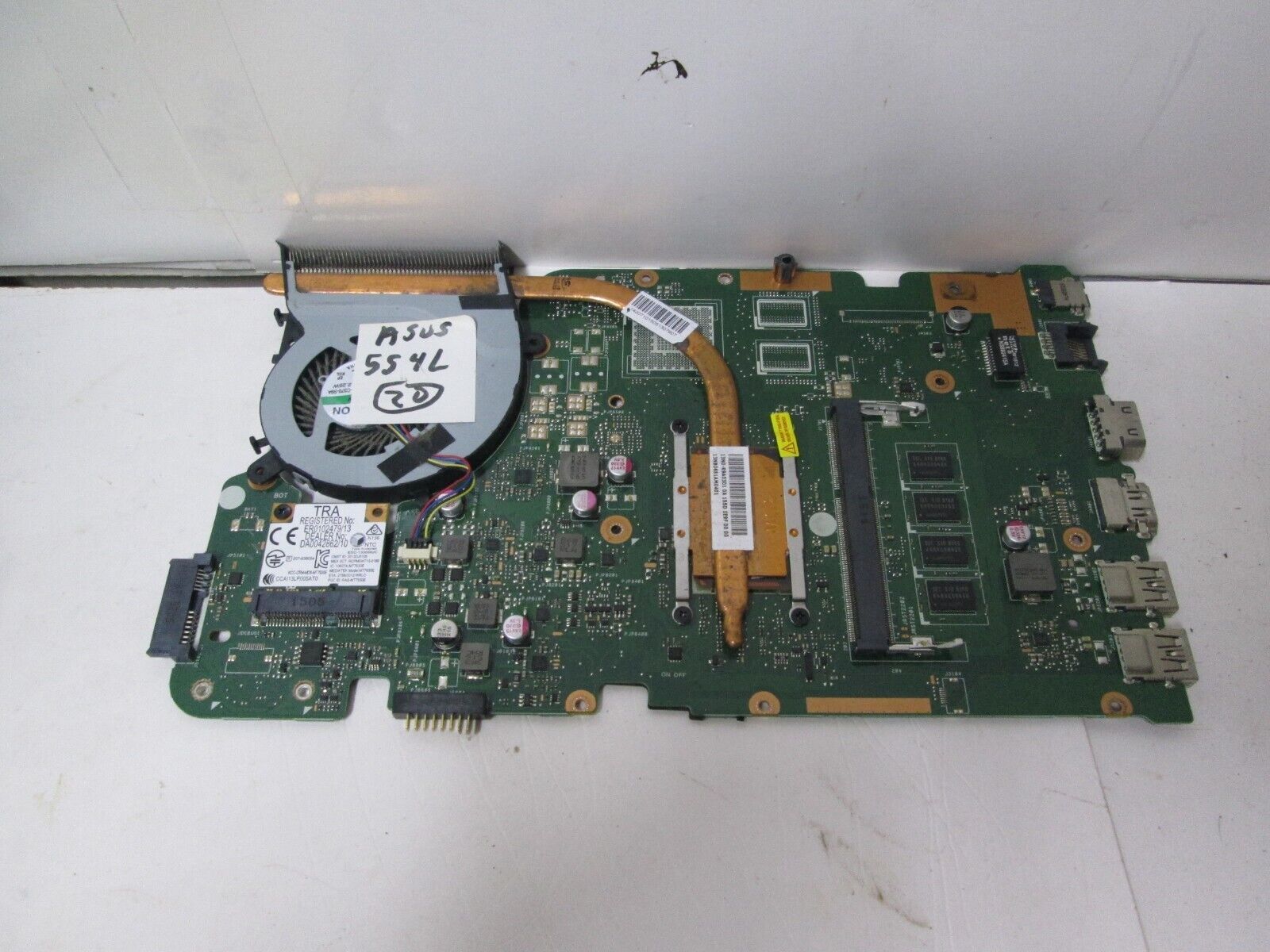 ASUS ラップトップ I5 マザーボード 554L CPU - ロット 20A