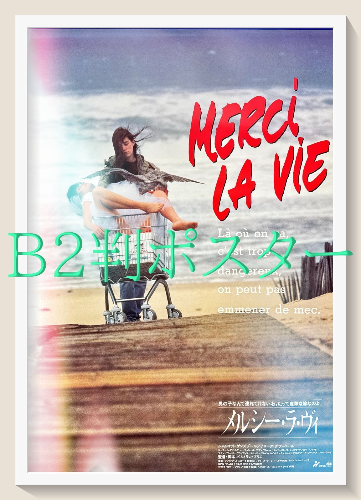 シャルロット・ゲンズブール メルシー・ラ・ヴィ字幕版 中古VHS