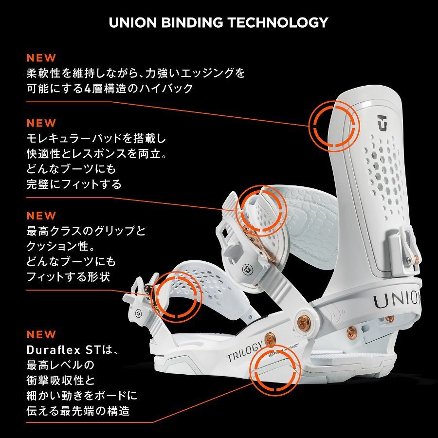 UNION TRILOGY ビンディング Bluebell UNION TRILOGY ビンディング