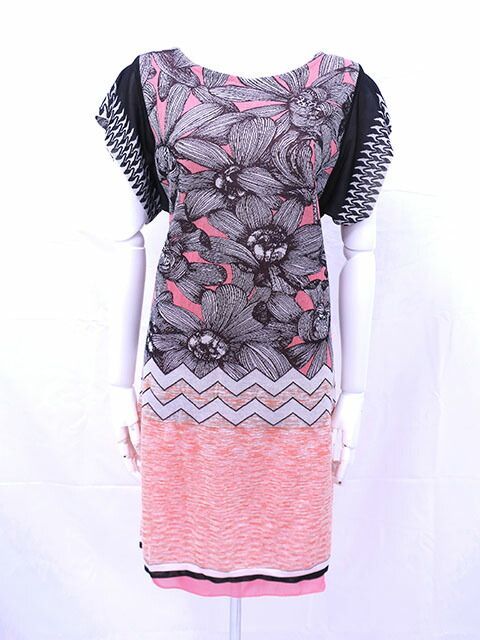 MISSONI|ミッソーニ|ワンピース|トップス|チュニック|半そで|花柄|レディース| | げ