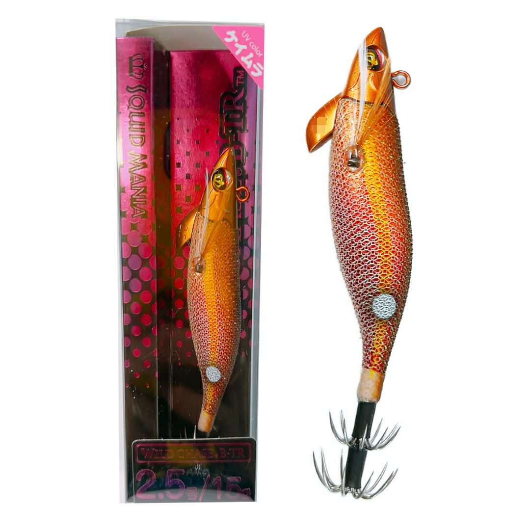 ワイルドチェイス スクイッドマニア ワイルドチェイス 3.5号(20g) #MO/03 黒潮
