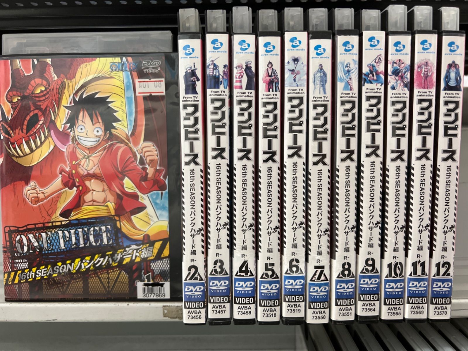 全巻セットDVD▽ONE PIECE ワンピース 16thシーズン パンクハザード編