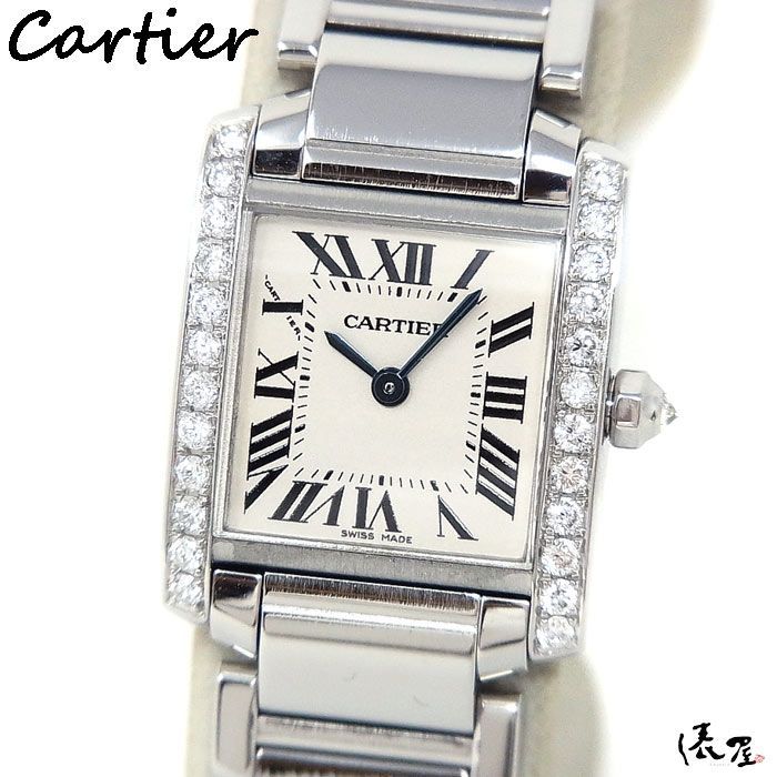 【ダイヤモデル】カルティエ マストコリゼ トリニティ 極美品 レディース 加工後未使用 Cartier 時計 腕時計 【送料無料】